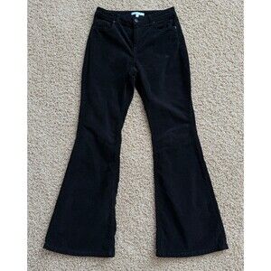 Antonio Melani Velvet Flare Pants Women's Size 6 Black